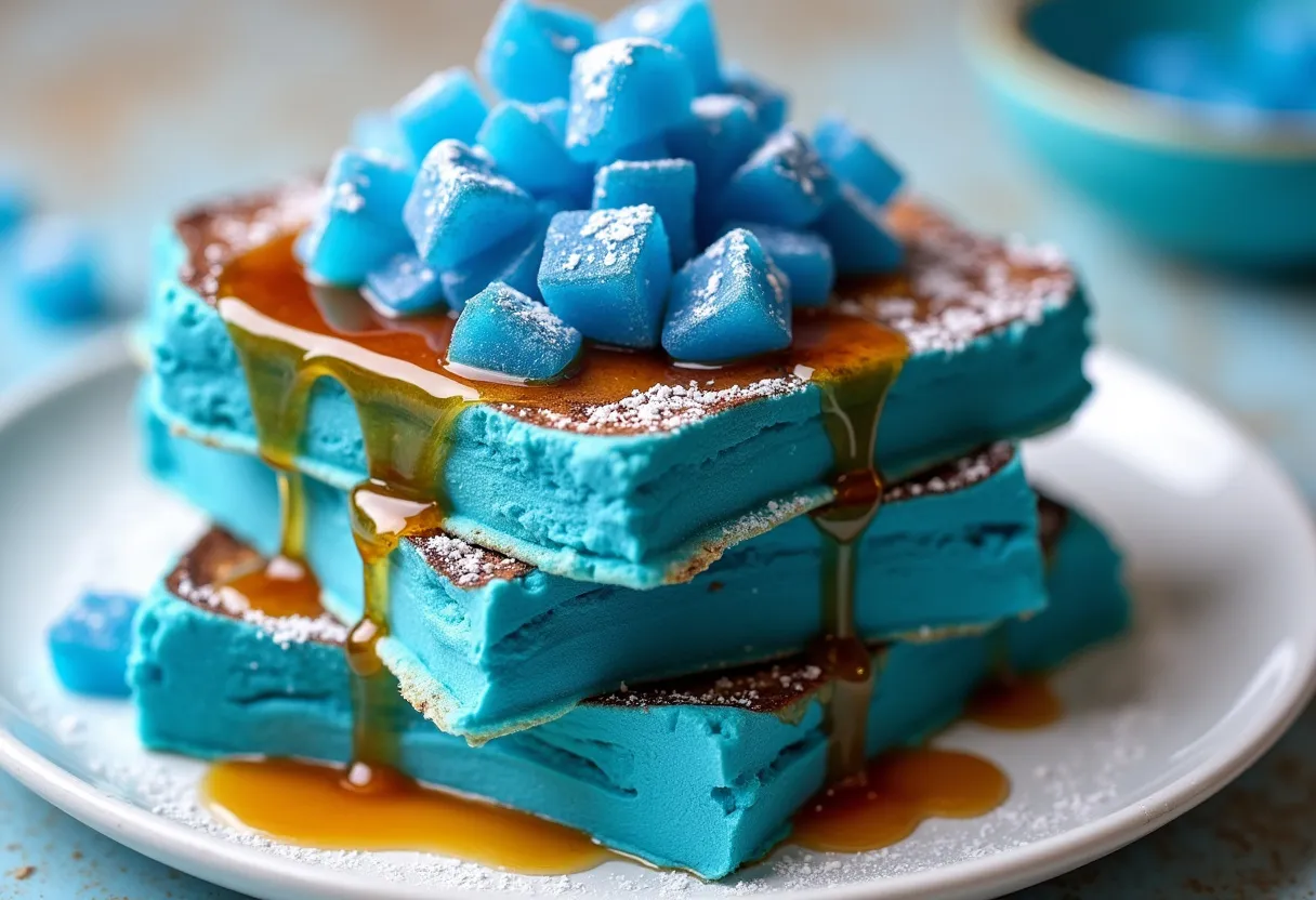 Blue French Toast From Breaking Bad Tv Show recipe image