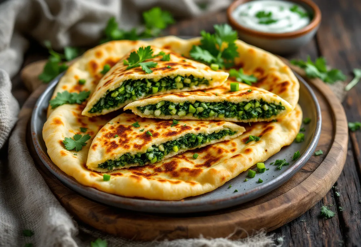 Bolani Sabzi recipe image