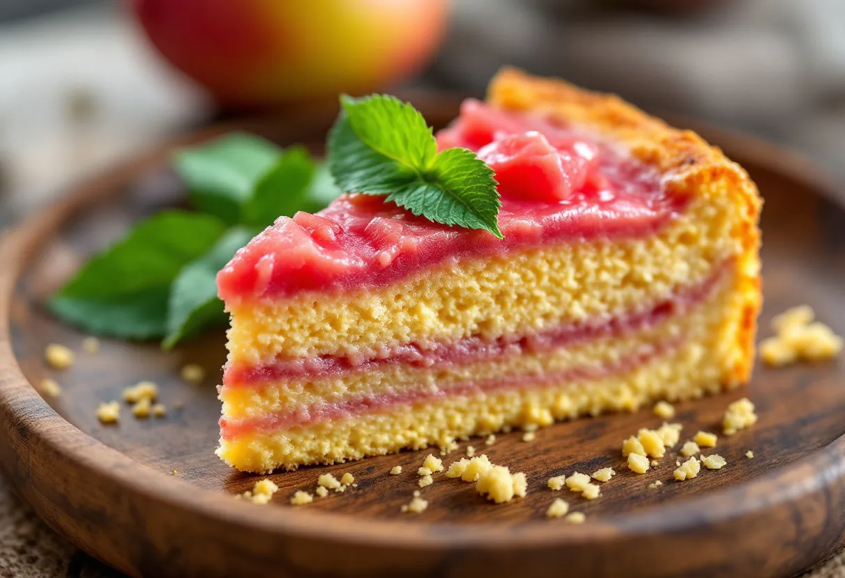 Bolo de Fubá com Goiabada e Erva Mate recipe image