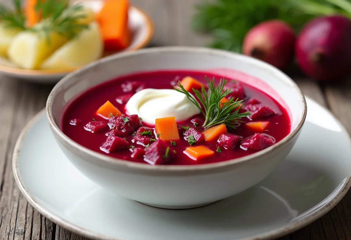 Borscht recipe image