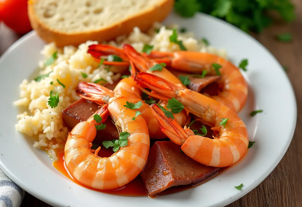 Boucané Crevette recipe image