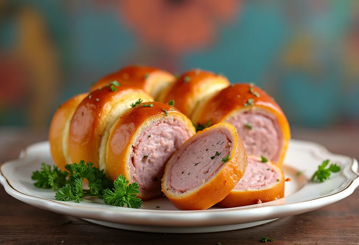 Boudin Blanc Brioche recipe image