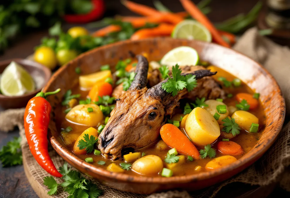 Bouyon Tèt Kabrit recipe image