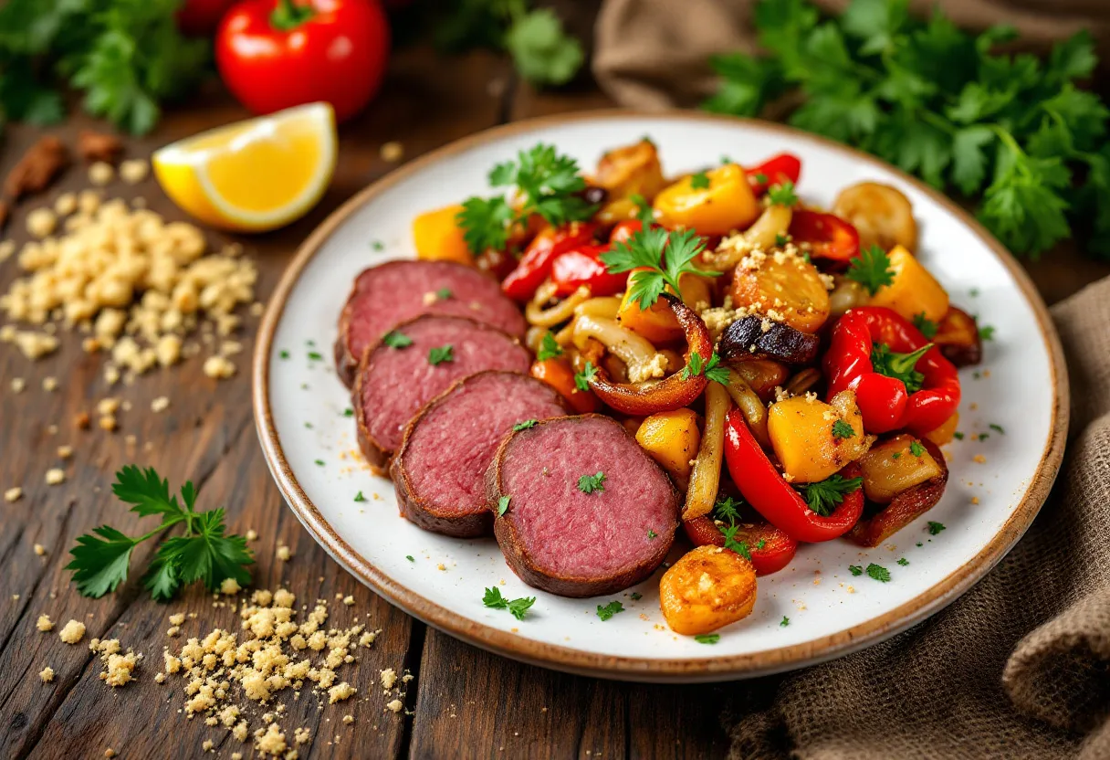 Braunschweiger Knuspergemüse recipe image