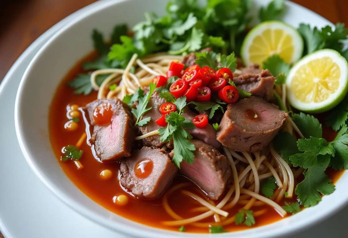 Bún Bò Huế recipe image