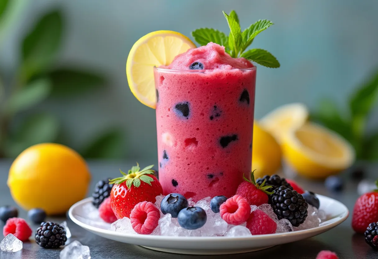 Busan Berry Freeze recipe image