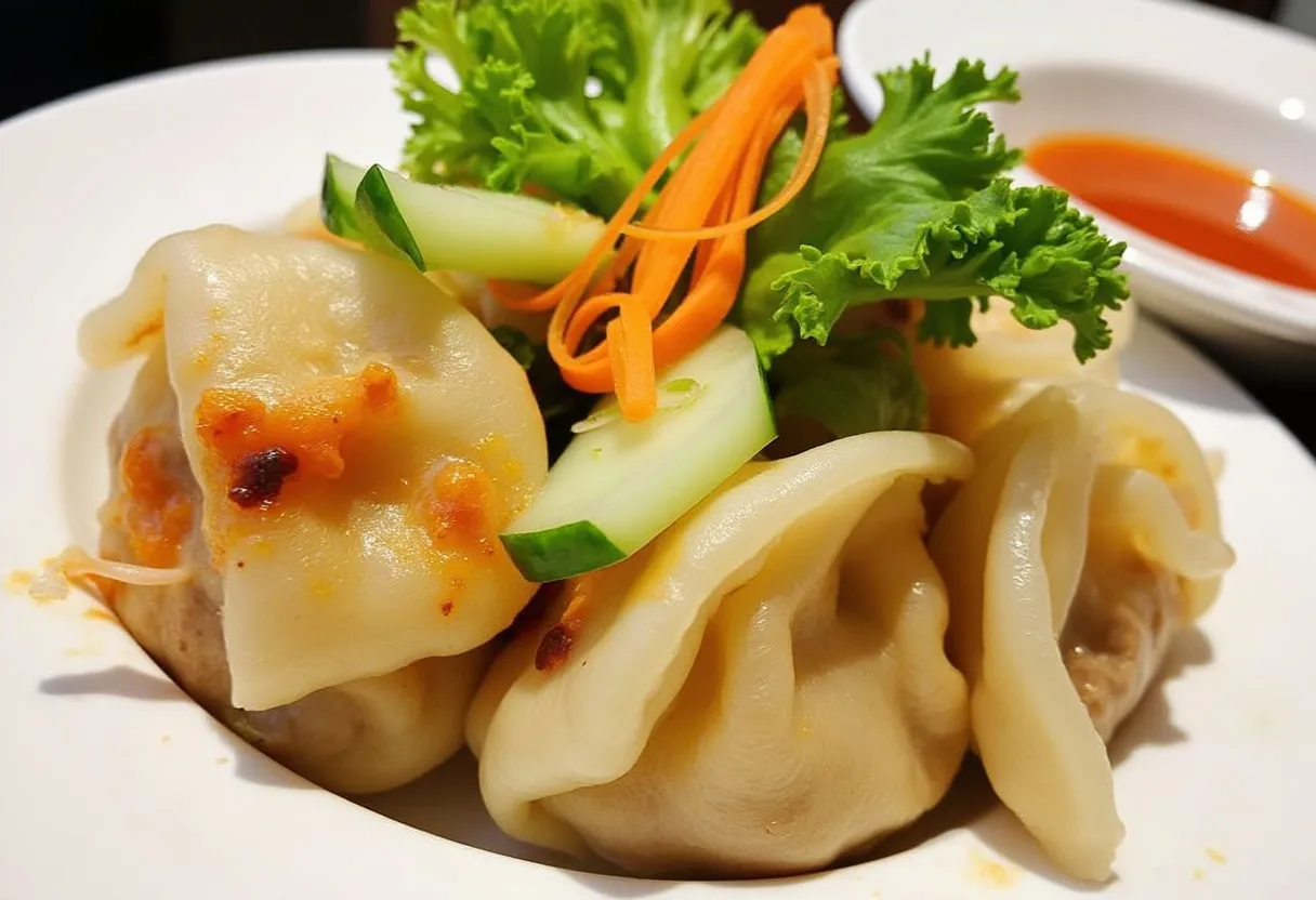 Busan Bibim Mandu recipe image