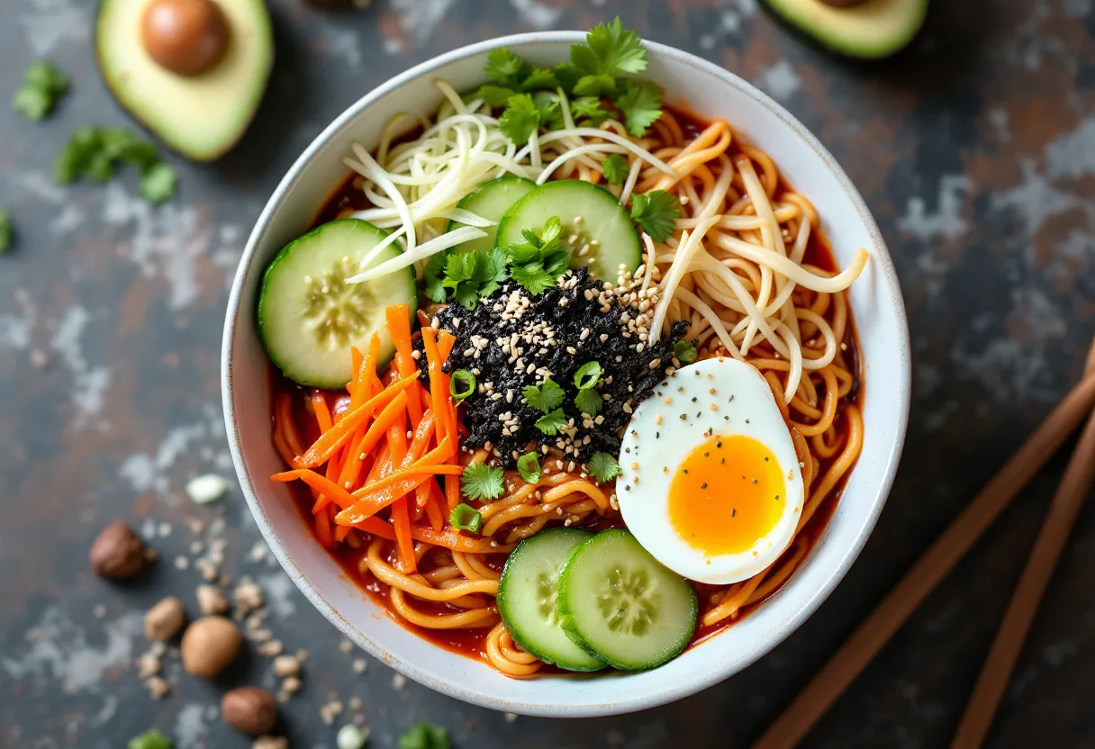 Busan Bibim Udong recipe image