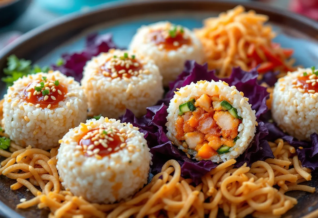 Busan Crunchy Kkoma Jumeokbap recipe image