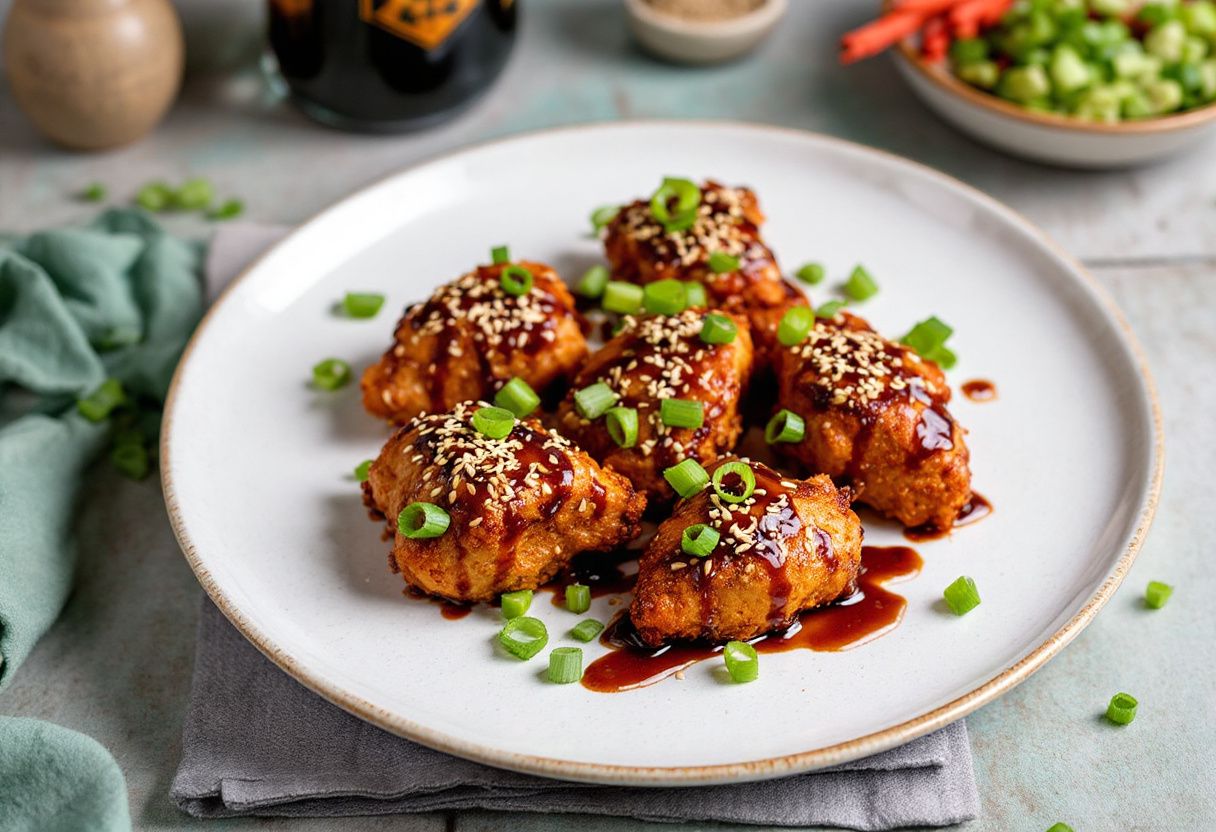 Busan Fusion Wine Bites recipe image
