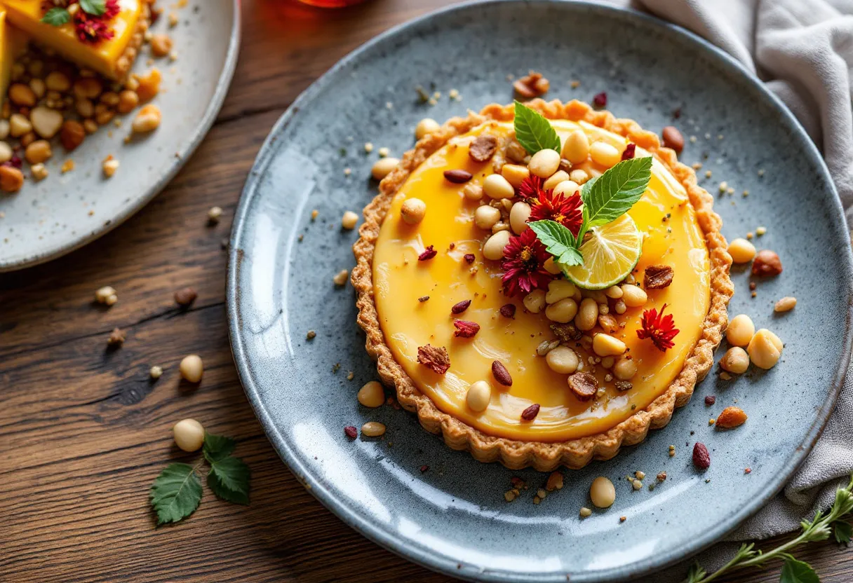 Bush Tucker Tart recipe image