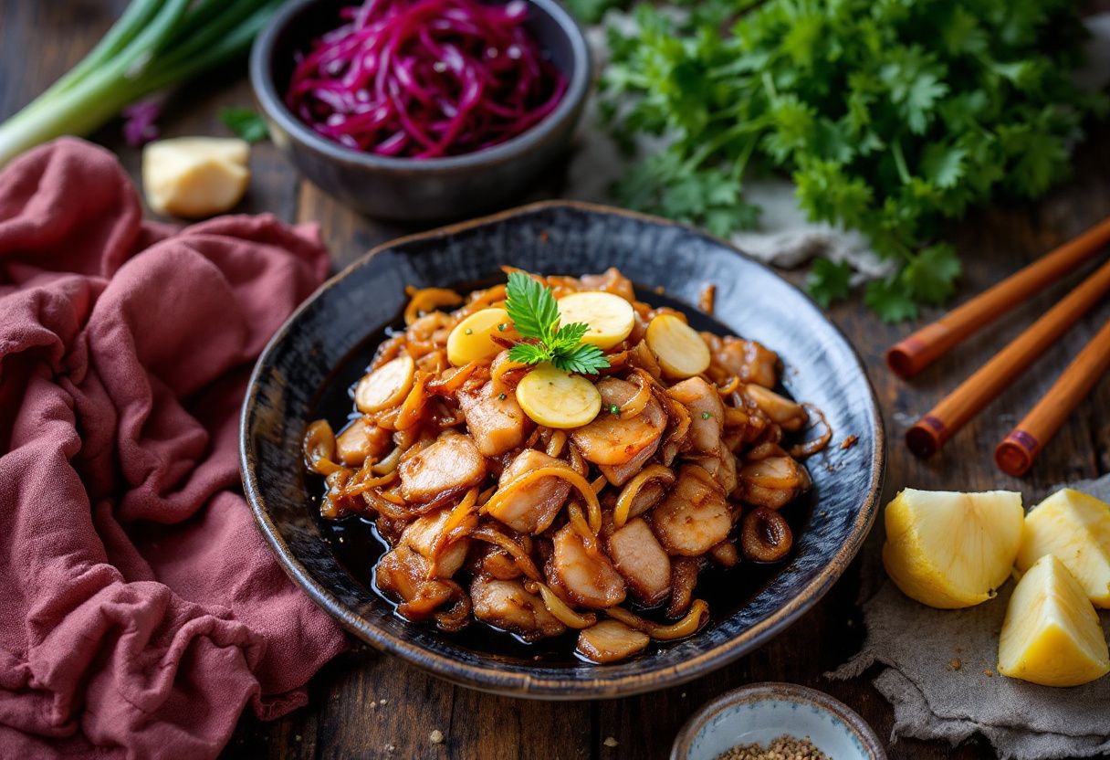 Buta Shogayaki recipe image