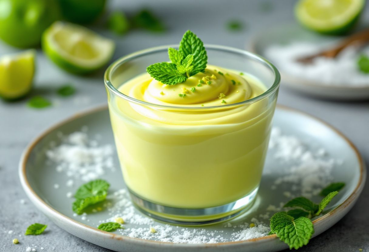 Caipirinha Mousse recipe image