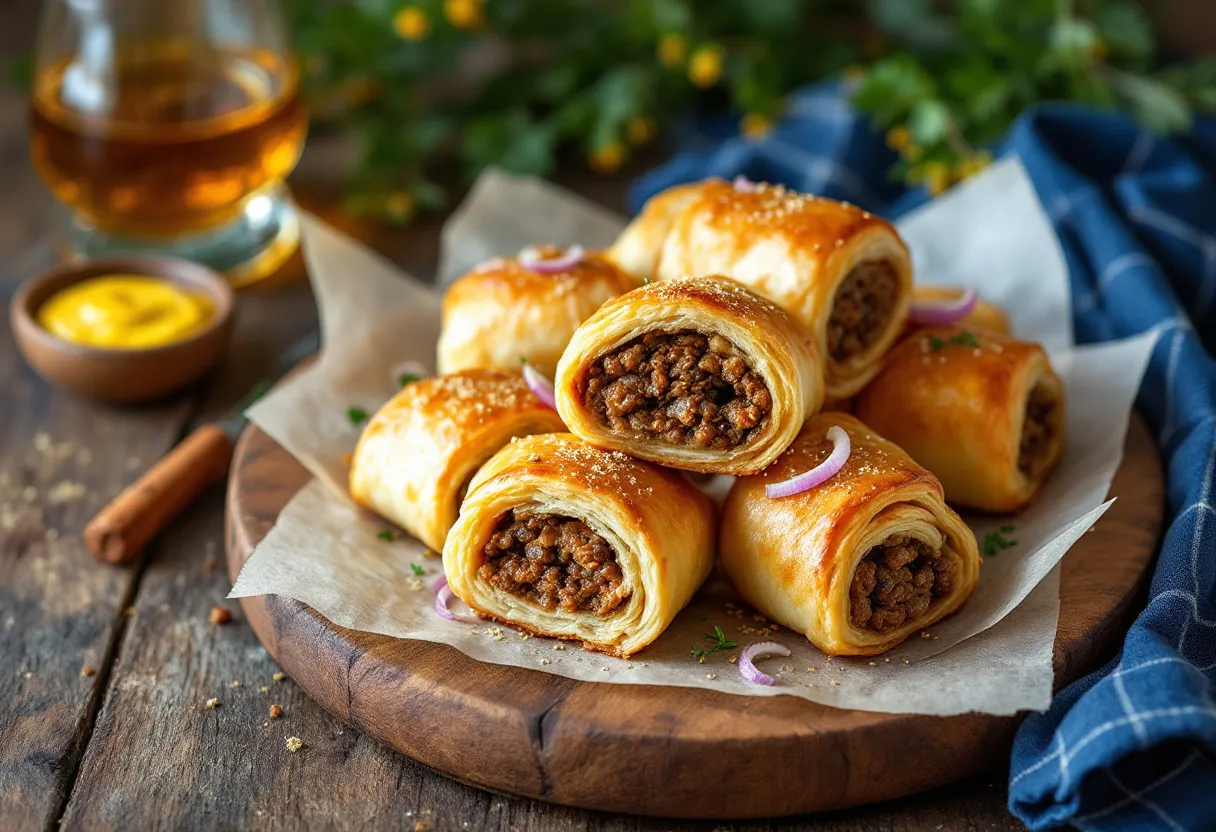 Cairngorm Haggis Rolls recipe image