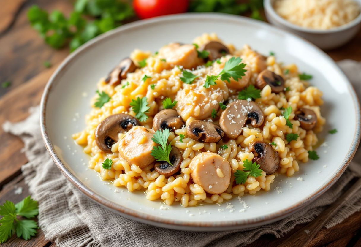 Çaji Shkoder Rizotto recipe image