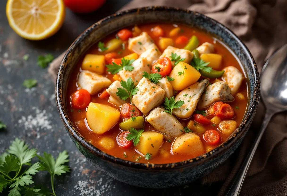 Caldo de Peixe recipe image