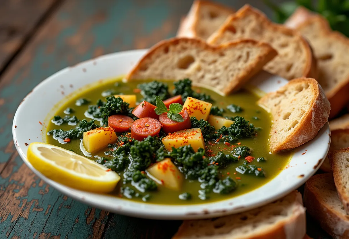 Caldo Verde Gingado recipe image