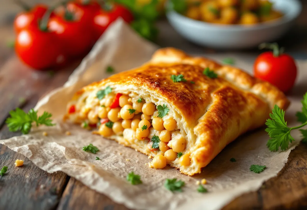 Calentita Pasty recipe image