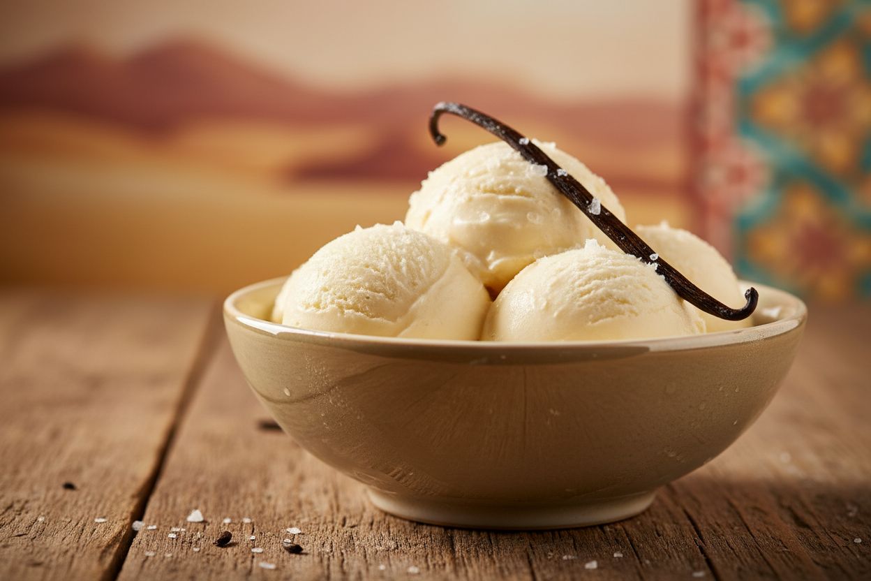 Camel Milk Ice Cream