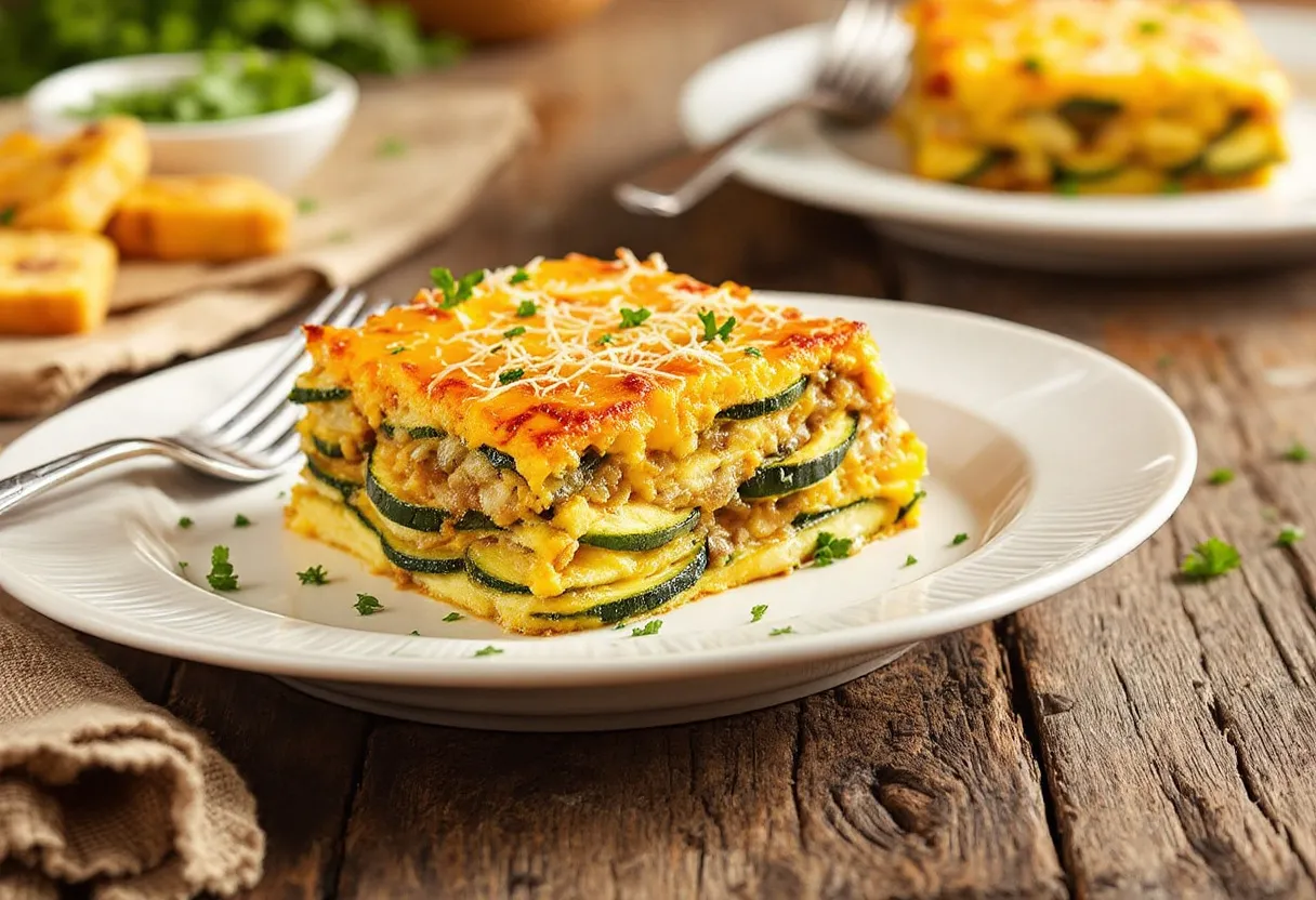 Canadian Heritage Zucchini Bake recipe image