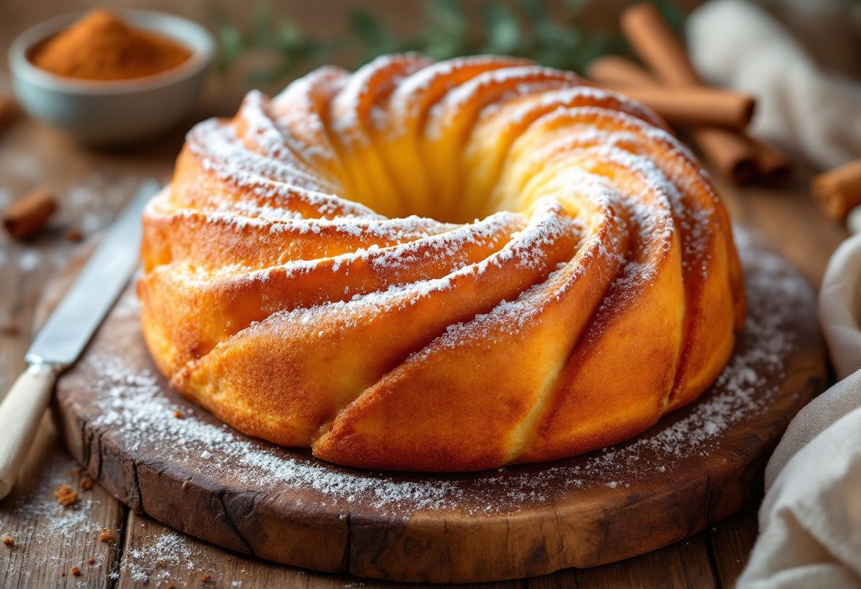 Canela Cuddle Cake recipe image