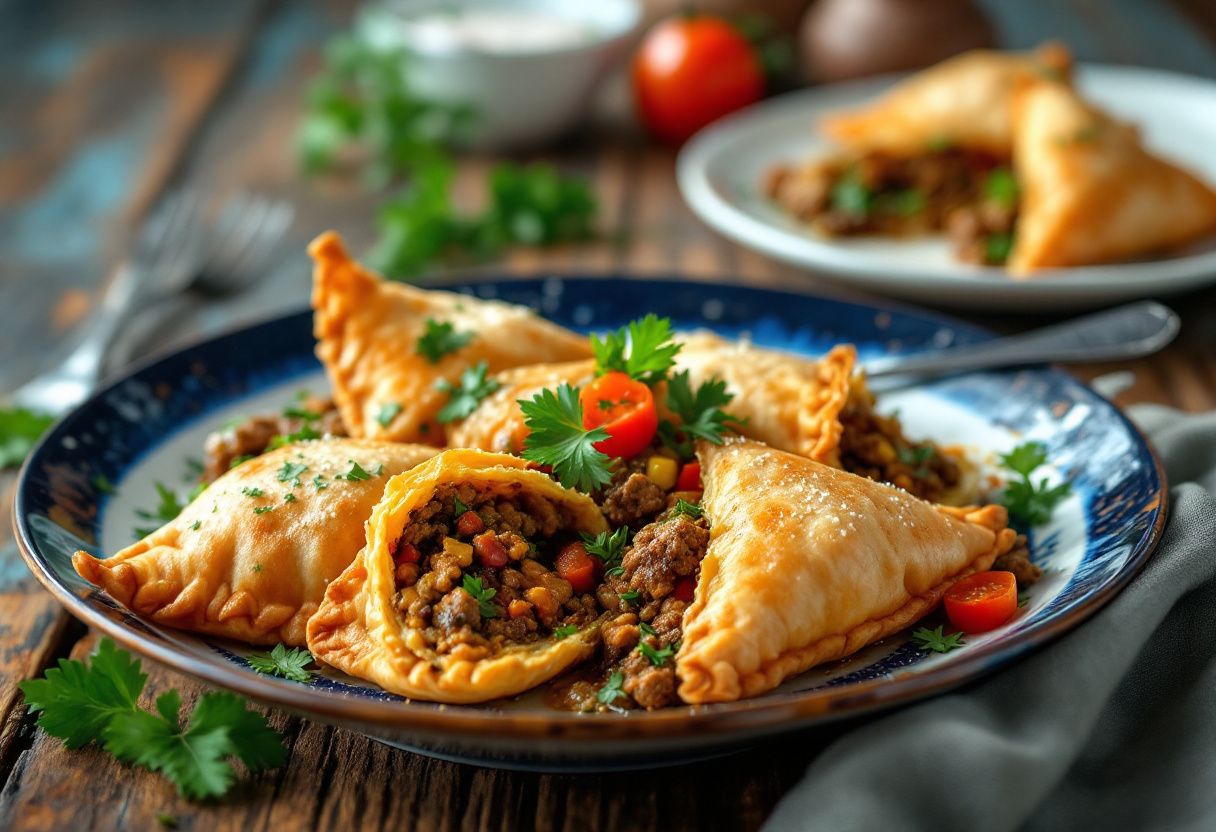 Cape Malay Curry Handpië recipe image