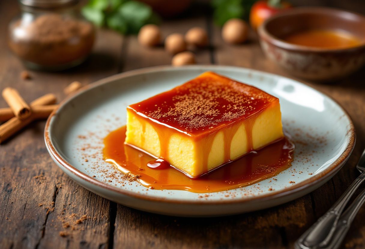 Caramel Flan de Oaxaca recipe image