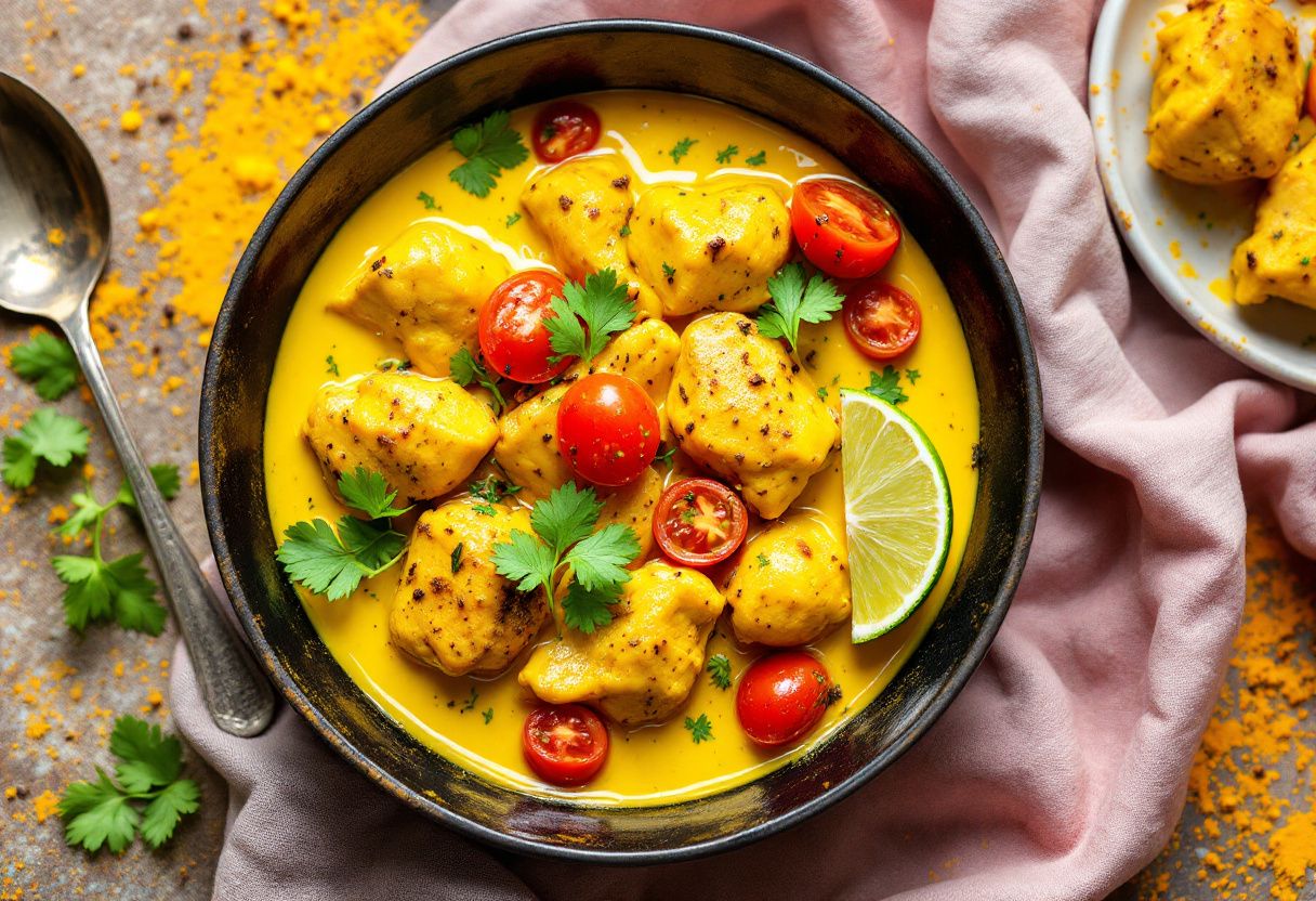 Cari au Poivre d'Épices recipe image