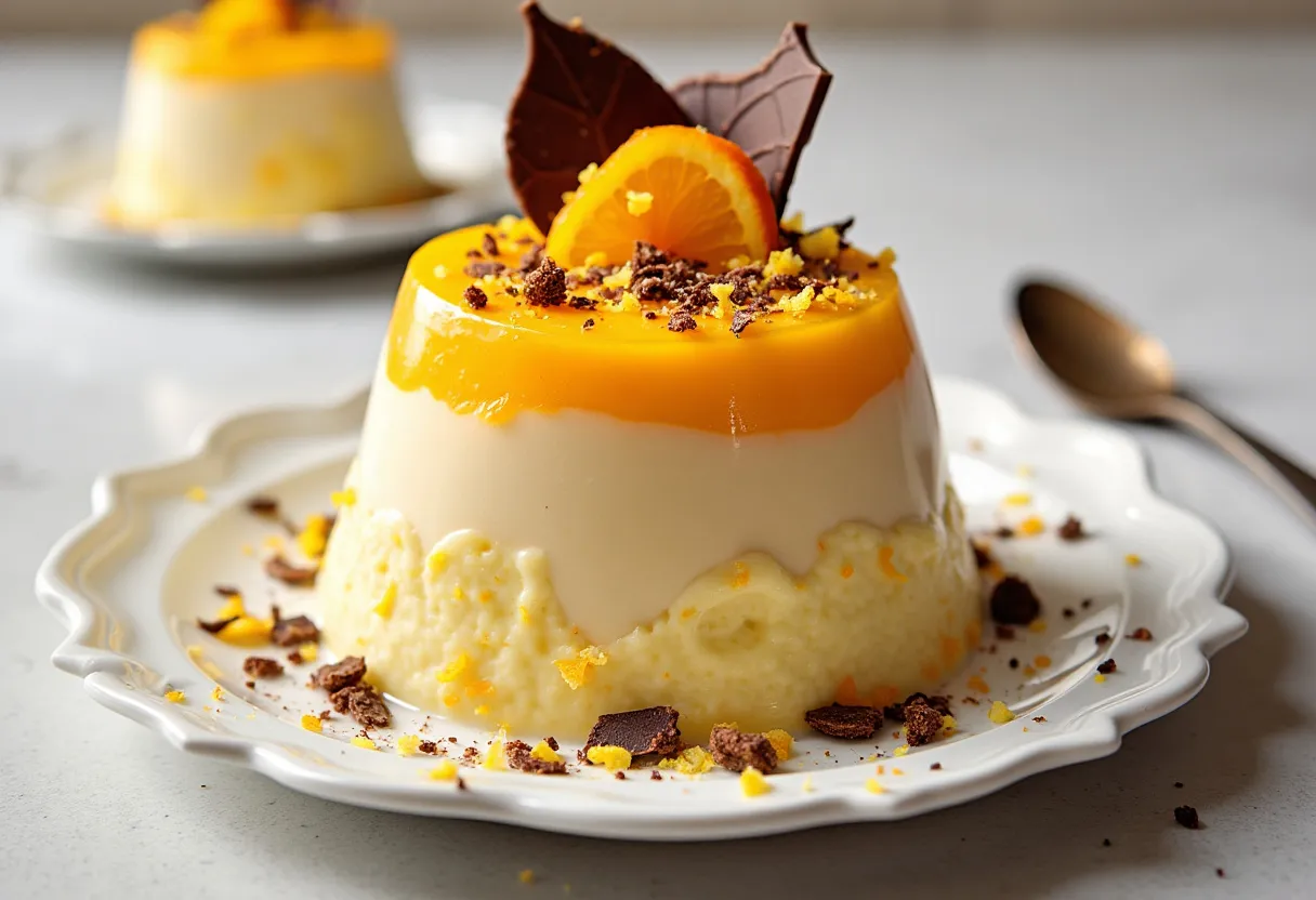 Carioca Mimosa Pudding recipe image
