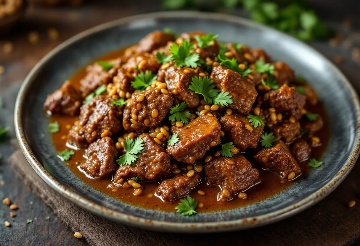 Carne com Pinhão recipe image