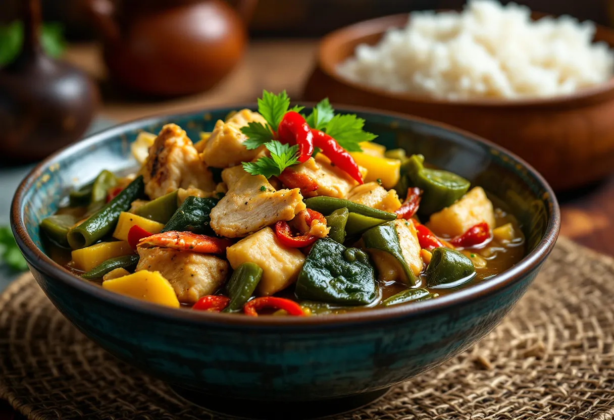 Cassava Leaf Stew recipe image