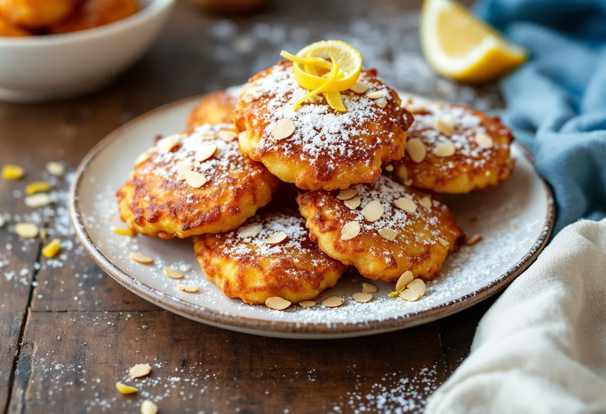 Catalan Almendra Coated Fritters recipe image