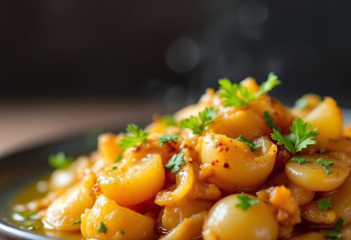 Cebola Guisada recipe image