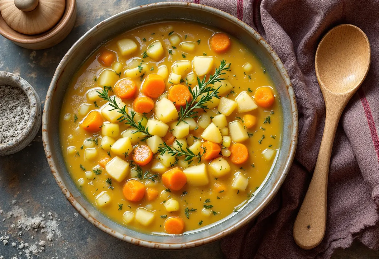 Celeriac Root Cawl recipe image