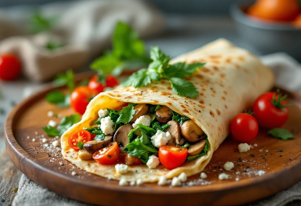 Central Park Crepe Wrap recipe image