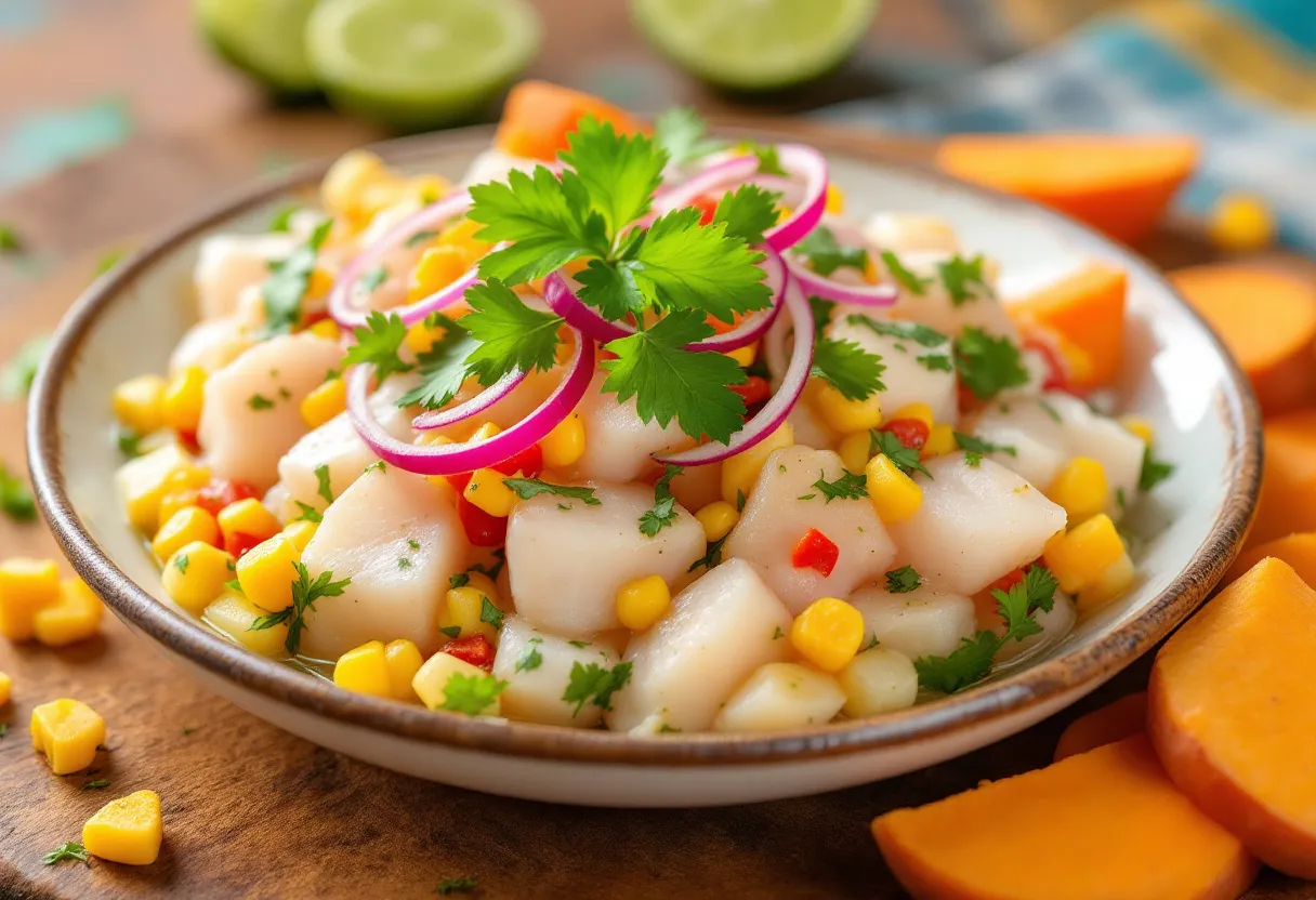Ceviche Limeño recipe image