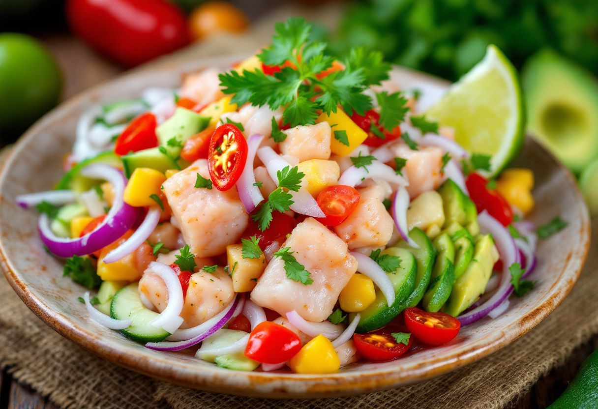 Ceviche Tico recipe image