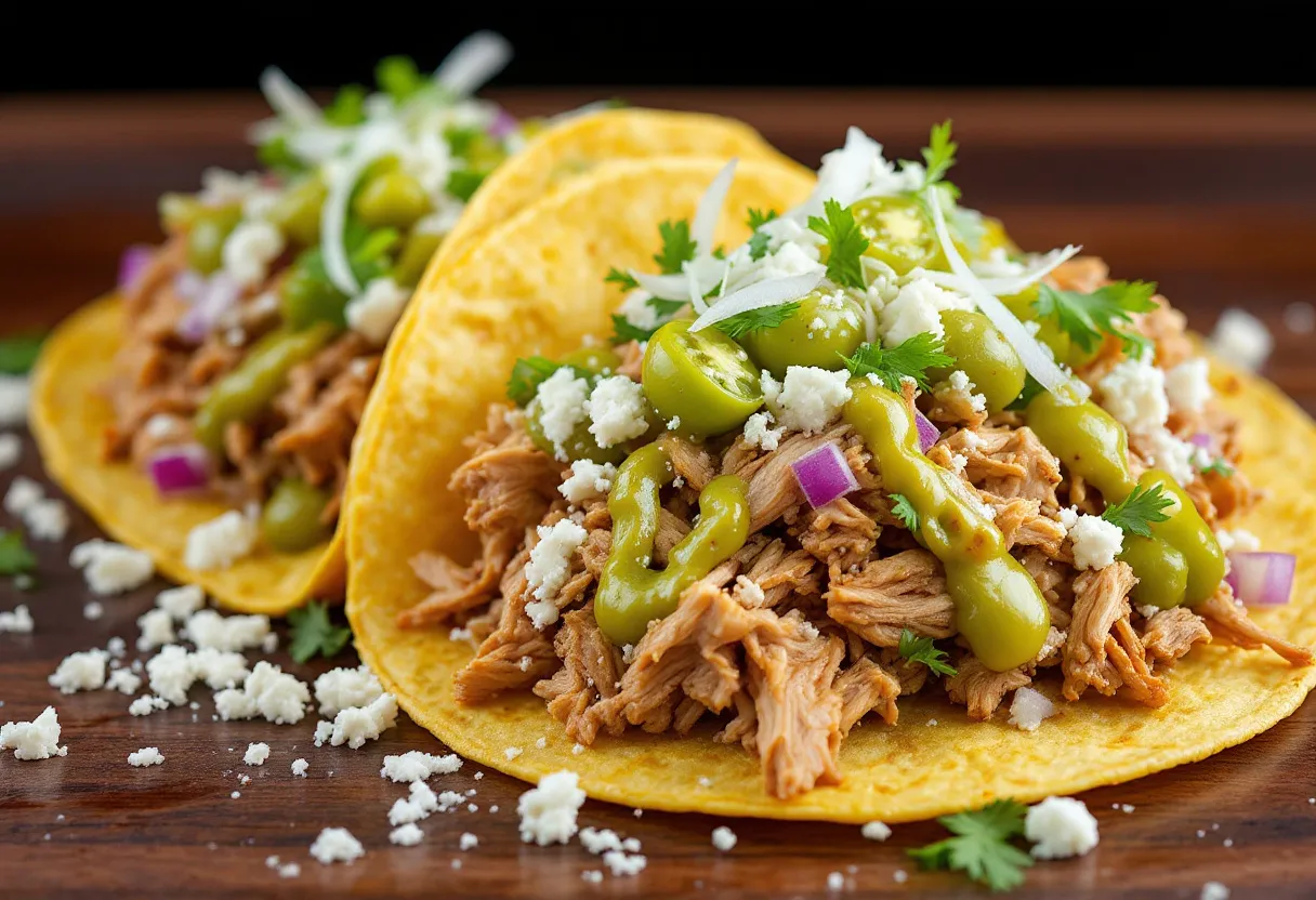 Chalupas de Hierbabuena recipe image