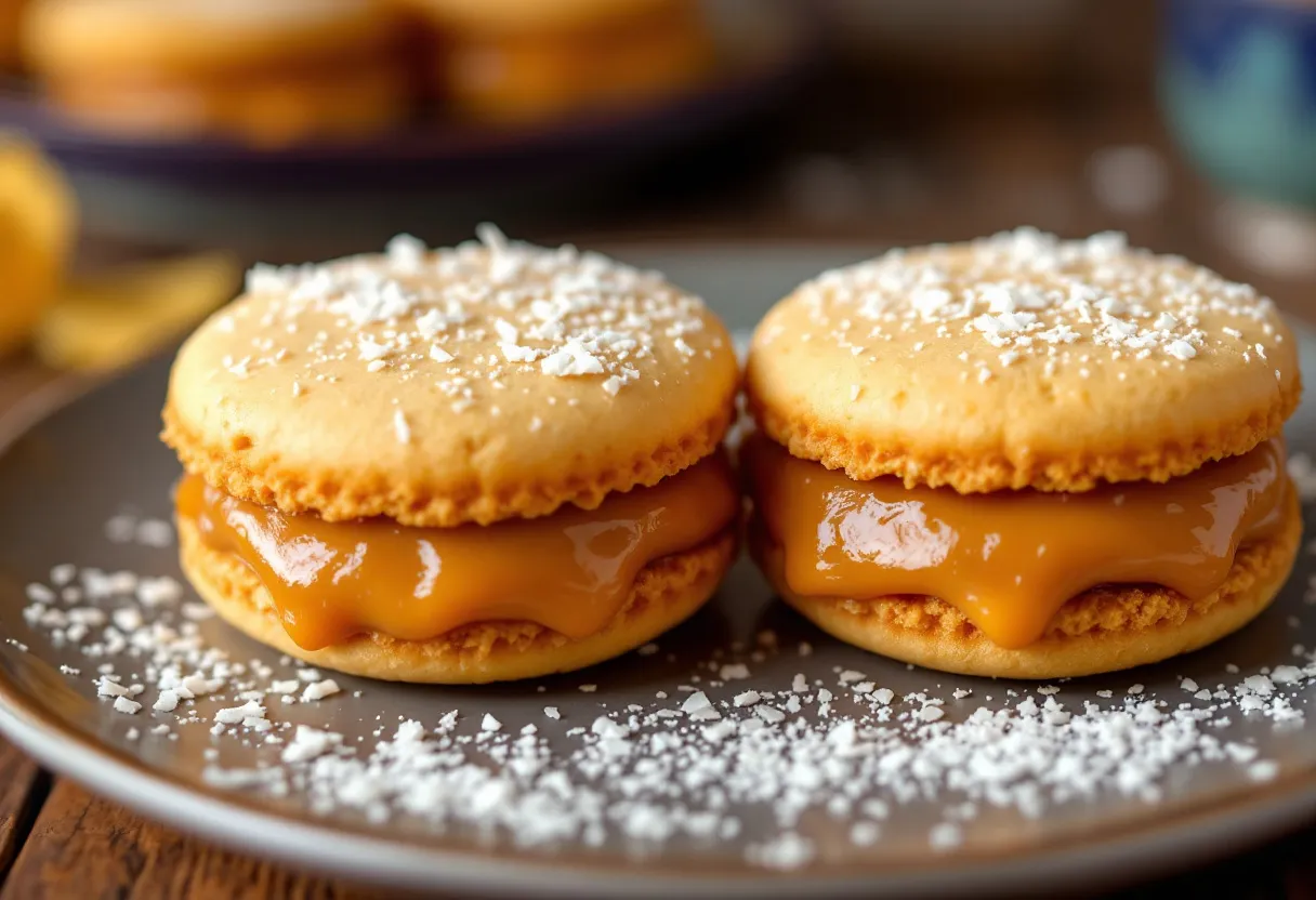 Chancaca Alfajores recipe image