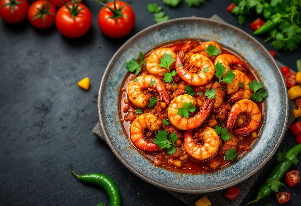 Chatpata Chingri recipe image