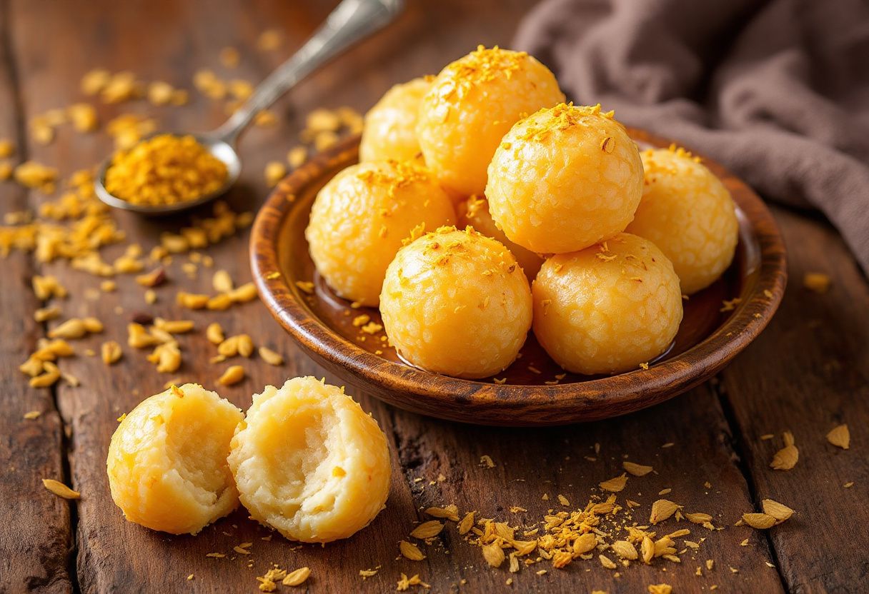 Chaul Kachagolla recipe image