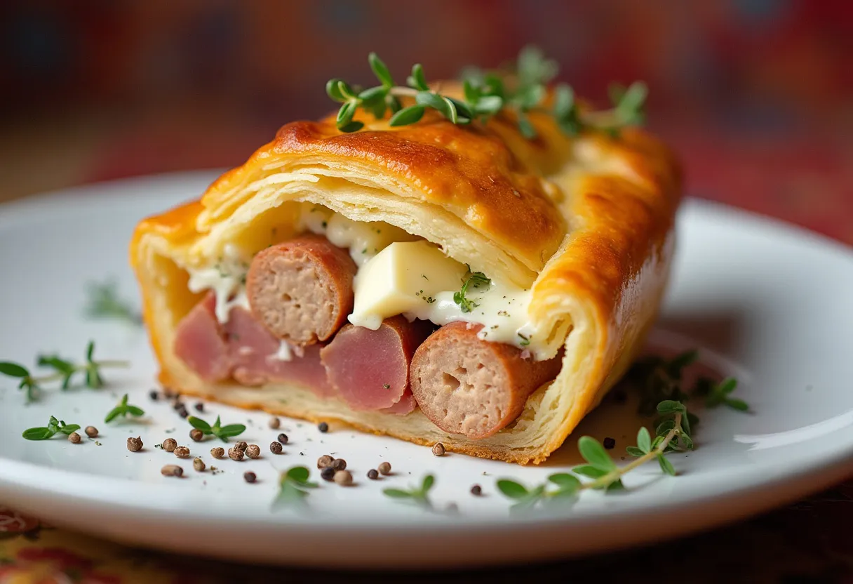 Cheshire Charcuterie Pie recipe image