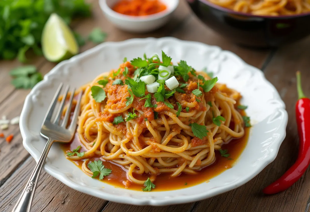 Chiang Mai Velvet Noodles recipe image