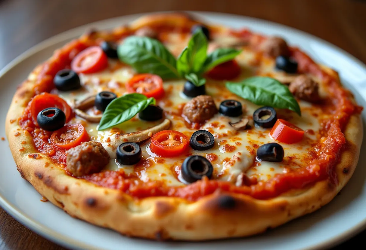 Chicago Clove Pizza recipe image