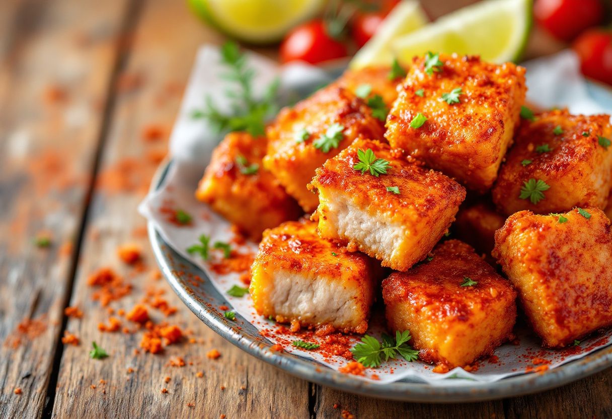 Chicharrones Rosados recipe image