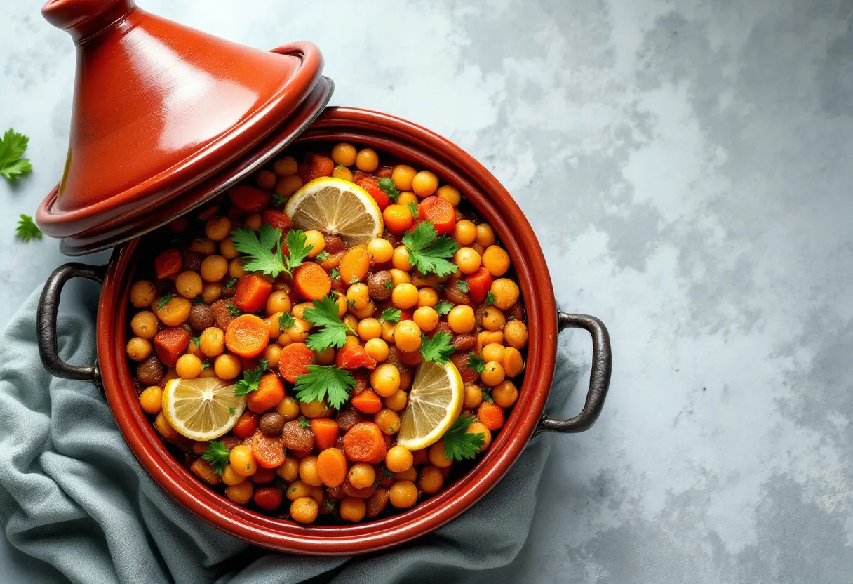 Chickpea Tangine Splendor recipe image