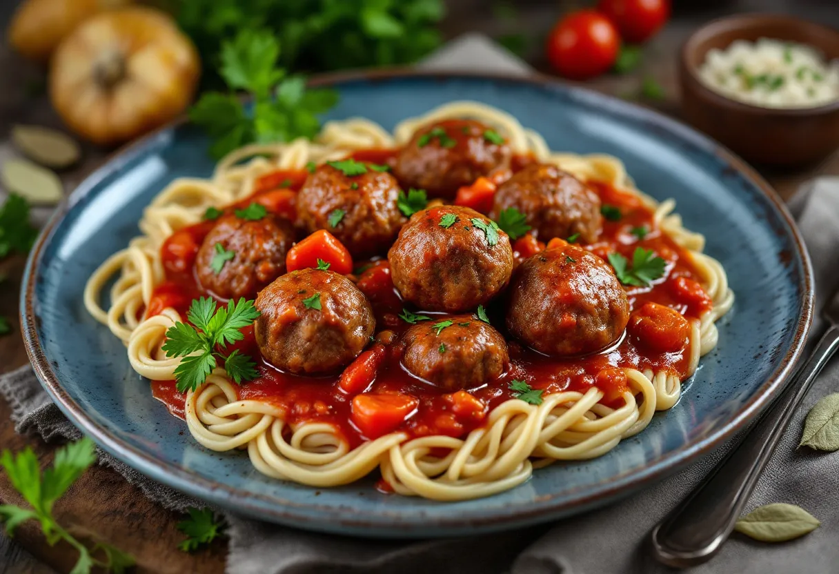 Chiftele Marinate recipe image