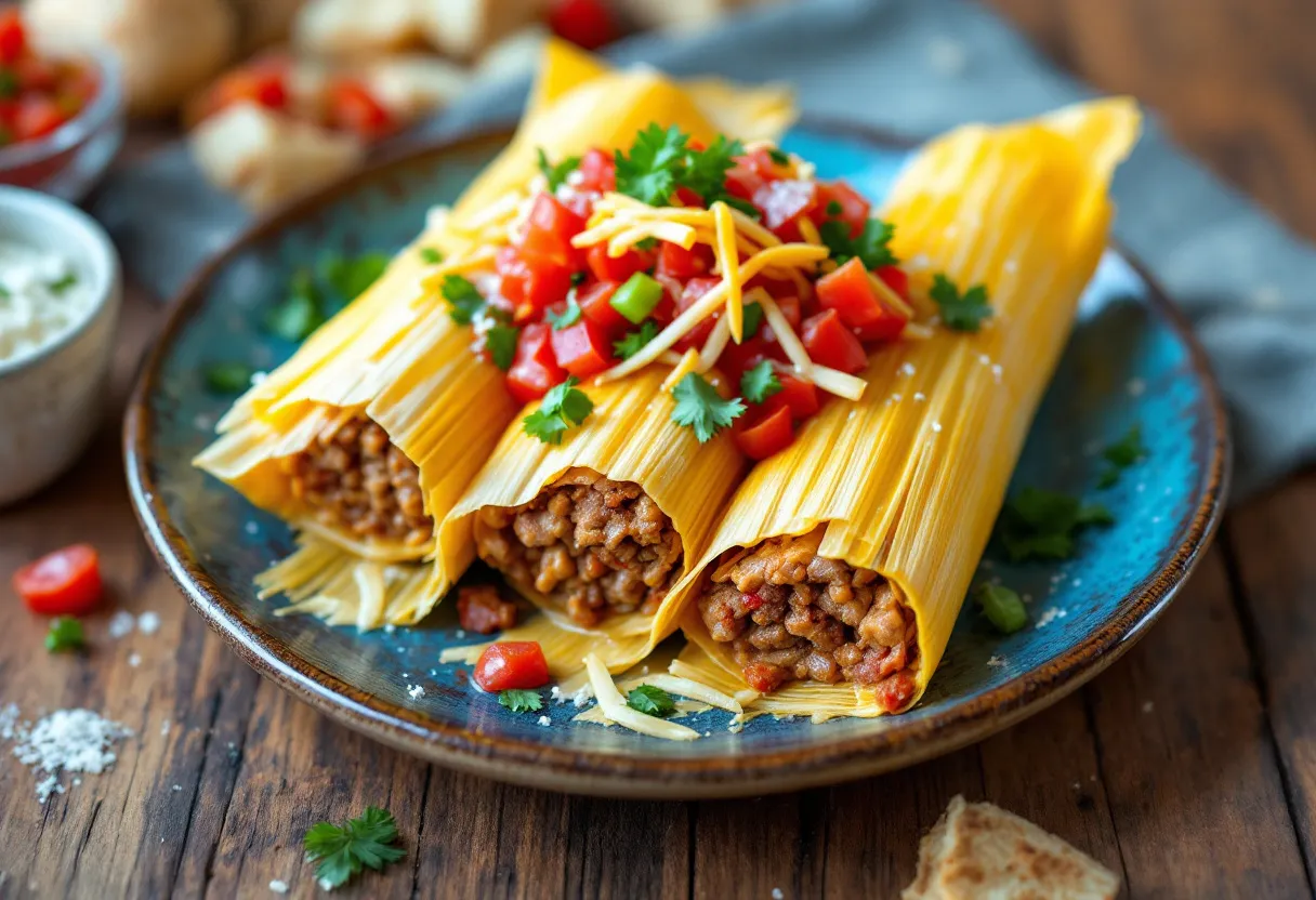 Chilhuacle Tamal Fusion recipe image