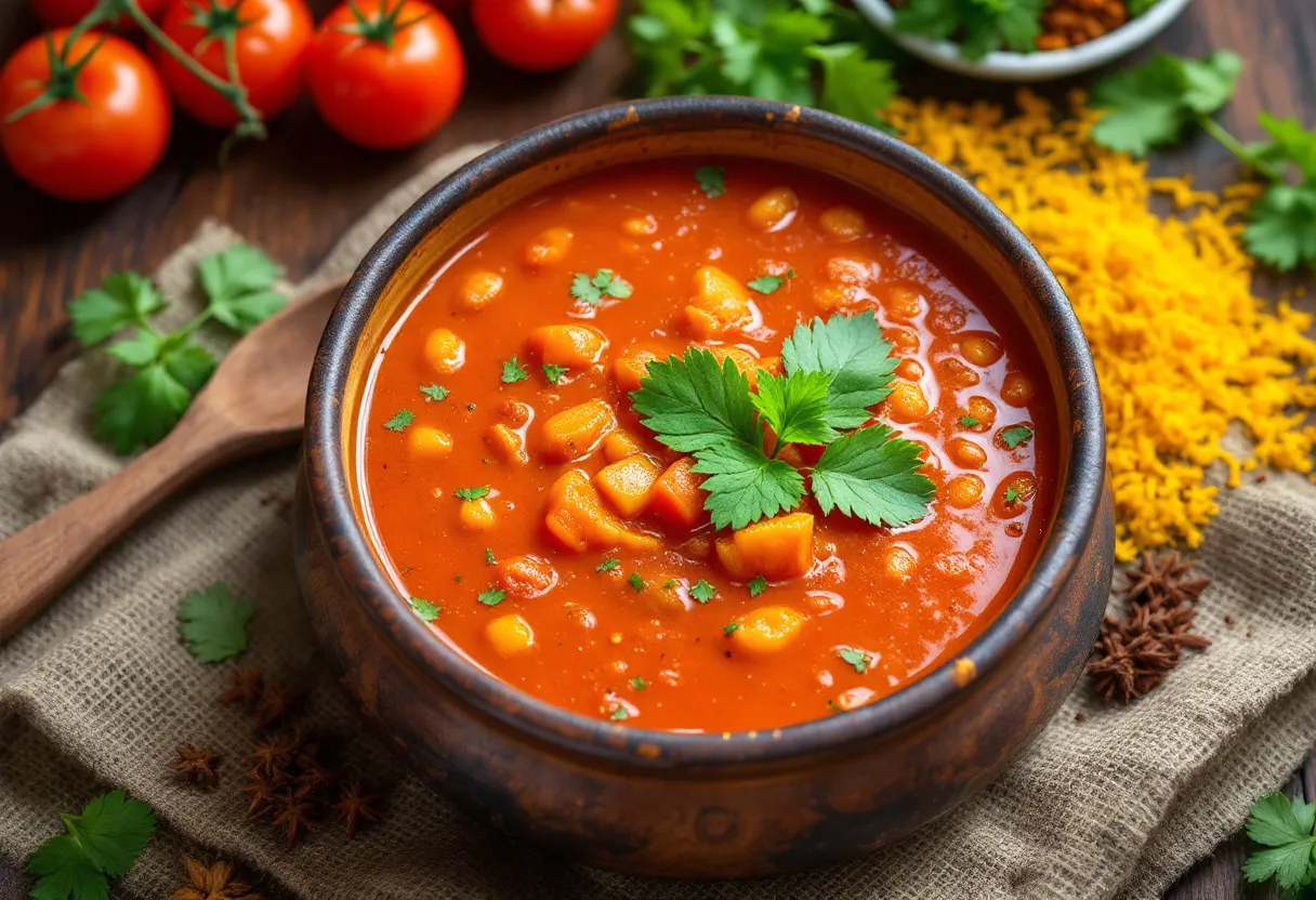 Chilled Tamatar Rasam recipe image