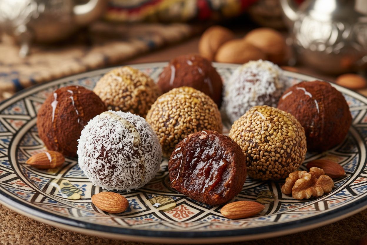 Chinguetti Date Truffles recipe image